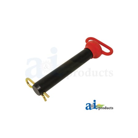 A & I Products Hitch Pin, Red Handled 1 1/2" x 8 1/2 11.5" x3.5" x2" A-HP110